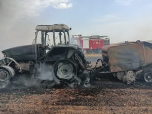 Read more about the article Έκκληση του αγρότη με το καμένο τρακτέρ από το Κιλκίς (VIDEO)