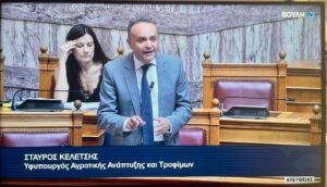 Read more about the article Ο Σταύρος Κελέτσης στη βουλή για τον ΕΛΓΑ