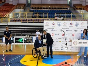Read more about the article Χαιρετισμός Αυγενάκη στην τελετή έναρξης των αγώνων World Boccia Challenger 2023