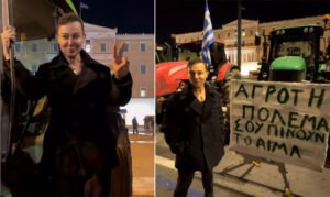 Read more about the article Πάνω στα τρακτέρ μαζί με τους αγρότες και ο Κωστέτσος