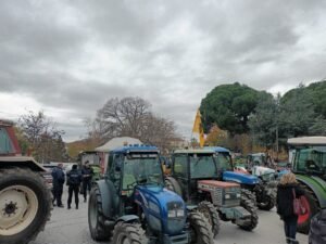 Read more about the article Με μεγάλη συμμετοχή η διαμαρτυρία των αγροτών στην Αγιά