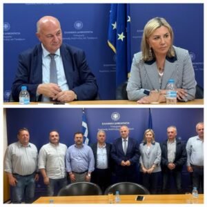 Read more about the article Στον Τσιάρα με τους ελαιοπαραγωγούς η Ζ. Μακρή
