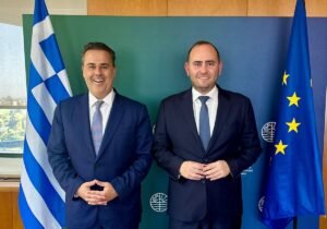 Read more about the article Συνάντηση Βασιλειάδη με τον Υπουργό Περιβάλλοντος για αποζημιώσεις