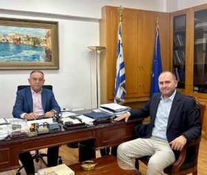 Read more about the article Στον Κέλλα ο Βασιλειάδης για de minimis ζωοτροφών, αποζημιώσεις παγετού