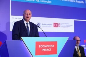 Read more about the article Τσιάρας στο Συνέδριο του Economist: Θέλουμε τον αγρότη ενεργό και αισιόδοξο για το μέλλον του