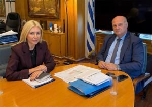 Read more about the article Για Νοέμβρη η πληρωμή του Μέτρου 23 είπε ο Τσιάρας στην Αραμπατζή