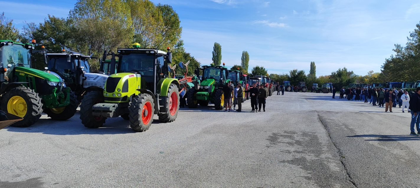 Read more about the article Μαζική συμμετοχή αγροτών στην Πανθρακική διαμαρτυρία