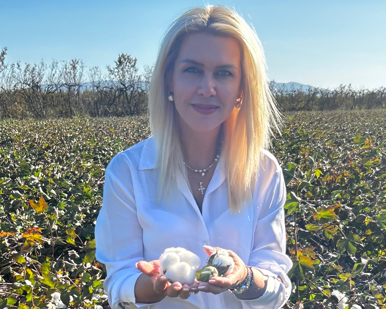 Read more about the article Λίνα Τουπεκτσή: Βαμβάκι, o Eλληνικός χρυσός!