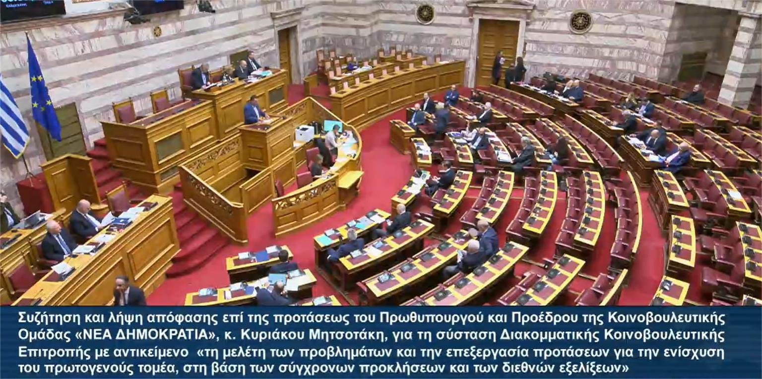 Read more about the article Ξεκίνησε η συζήτηση στη βουλή για τον πρωτογενή τομέα