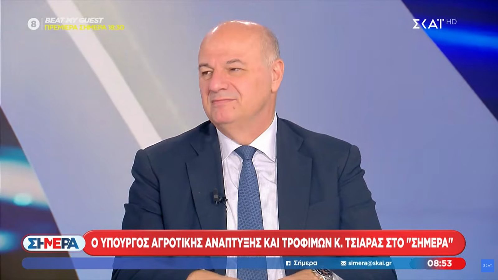 Read more about the article Τσιάρας: Από πότε θα ισχύσει η επιστροφή ΕΦΚ αγροτικού πετρελαίου στην αντλία