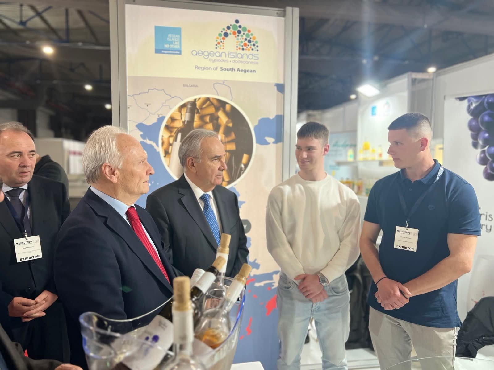 Read more about the article Ο Γιάννης Ανδριανός στα εγκαίνια της 12ης ΕΞΠΟΤΡΟΦ