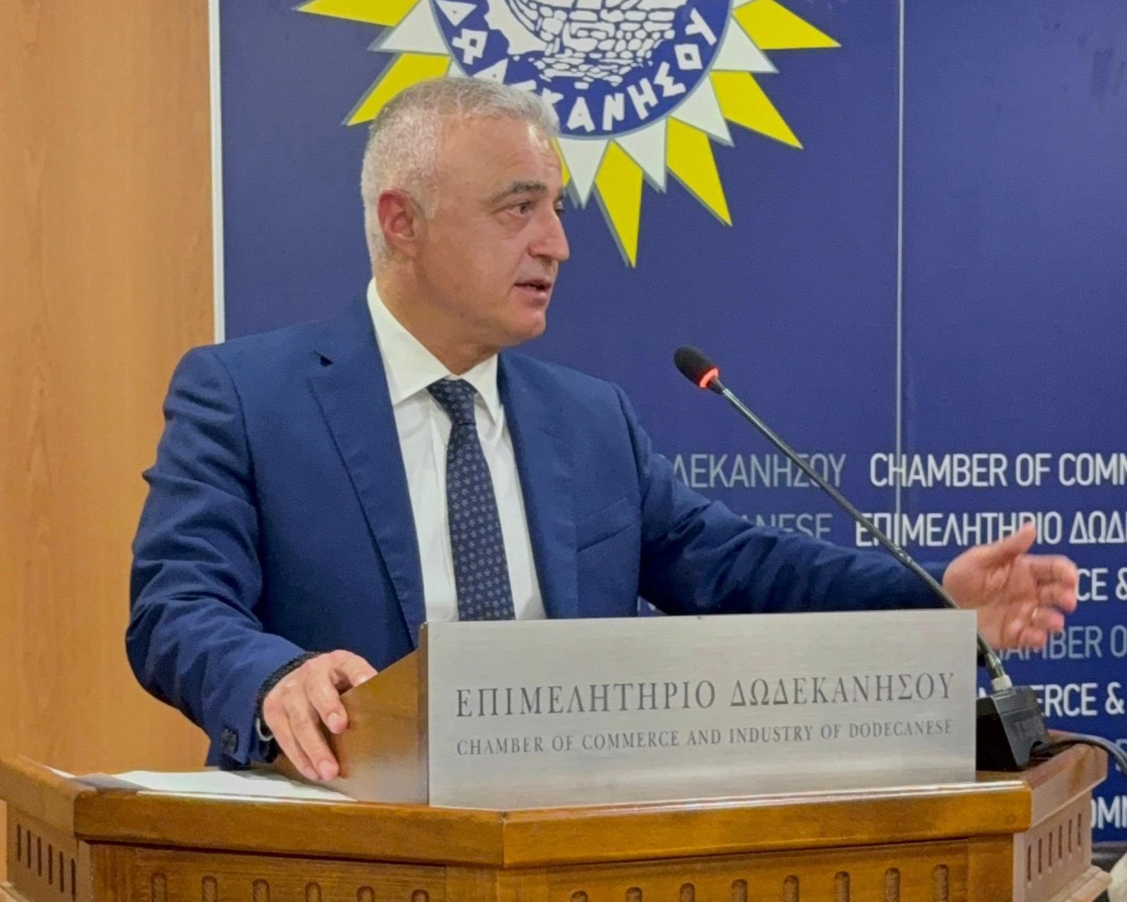 Read more about the article Επίσκεψη Τσαβδαρίδη στη Ρόδο: Στο επίκεντρο η νησιωτική επιχειρηματικότητα