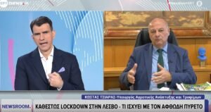 Read more about the article Τσιάρας για ηλεκτρικό ρεύμα και αδιάθετα προϊόντα στη Λέσβο
