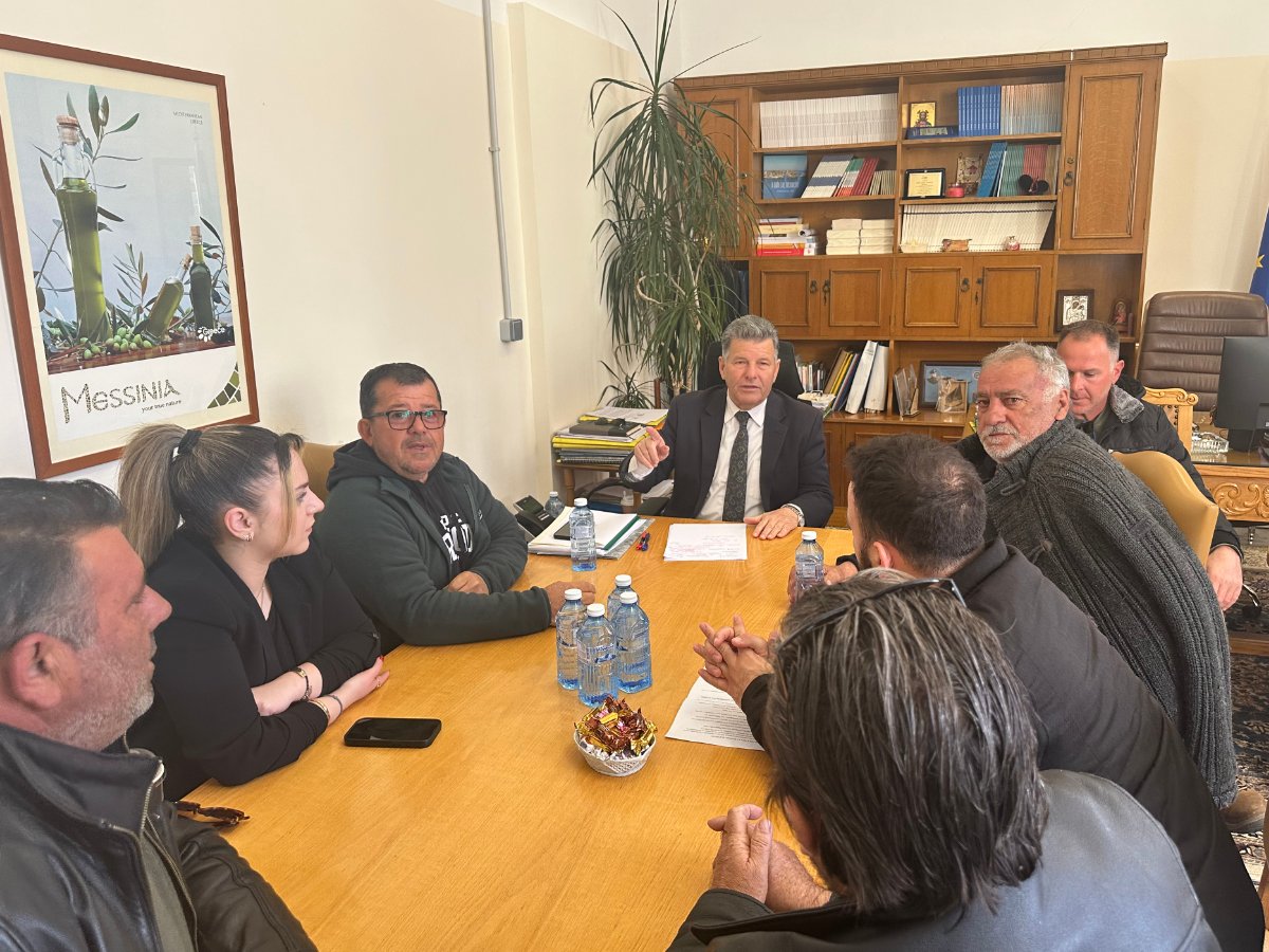 Read more about the article Συνάντηση Αντιπεριφερειάρχη Μεσσηνίας με αγρότες