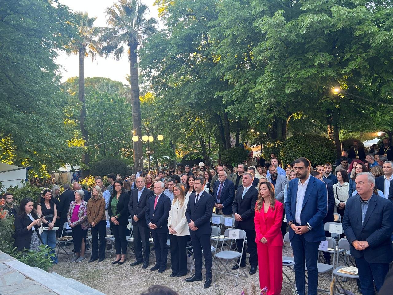 Read more about the article Ο Γιάννης Ανδριανός εγκαινίασε την 72η Ανθοκομική Έκθεση Κηφισιάς