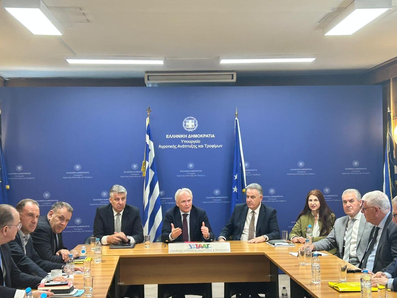 Read more about the article Επί τάπητος στο ΥπΑΑΤ τα προβλήματα από τις πλημμύρες στα Τενάγη