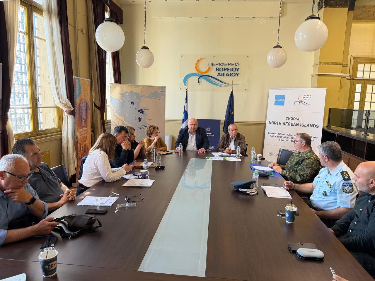 Read more about the article Στη Λέσβο ο πρόεδρος του ΕΛΓΟ με κλιμάκιο για συντονισμό της επιχείρησης αντιμετώπισης του αφθώδους