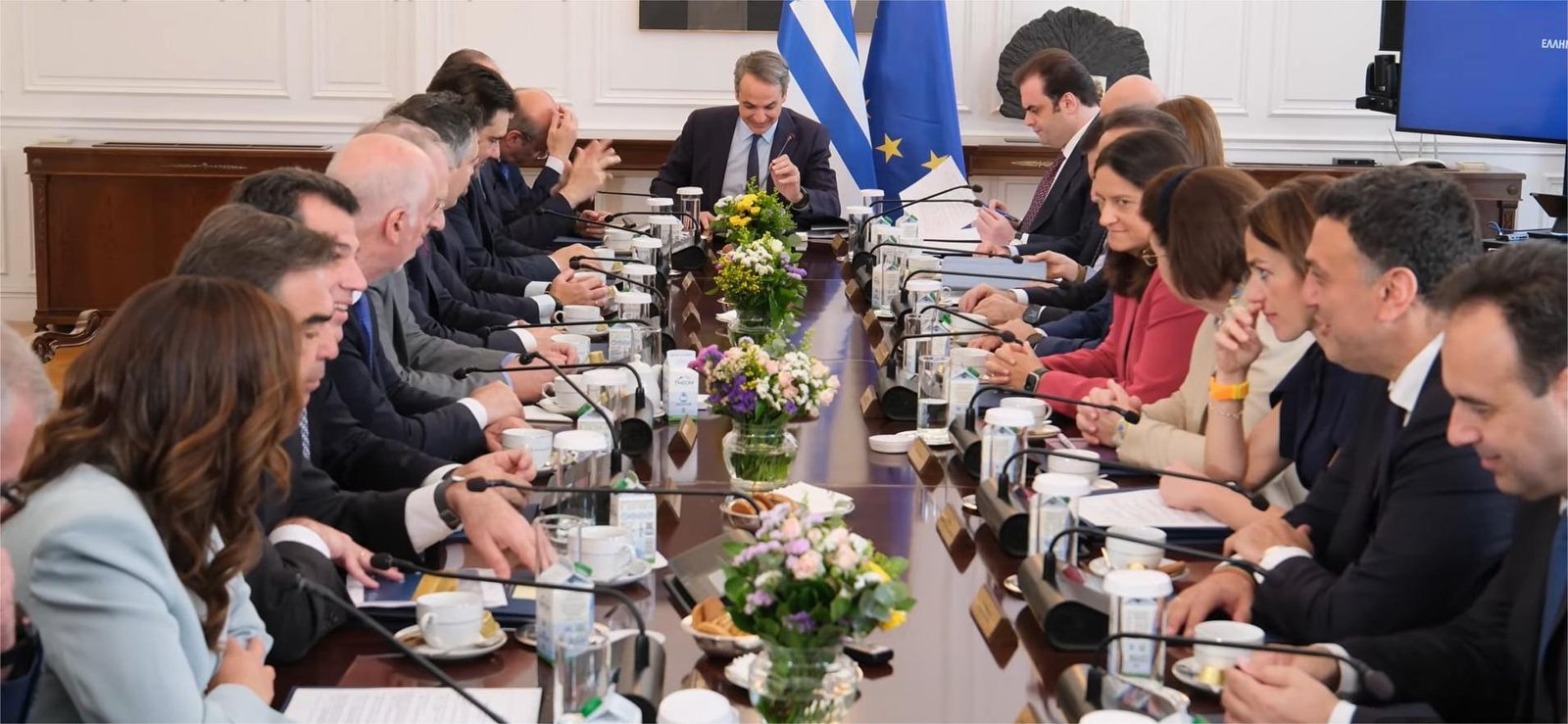 Read more about the article “Ασπίδα” Μητσοτάκη για ΚΑΠ: Δεν πρόκειται να δεχθούμε περικοπή πόρων