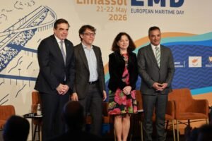 Read more about the article Στη Λεμεσό ο Μαργαρίτης Σχοινάς για την Ευρωπαϊκή Ημέρα Θάλασσας
