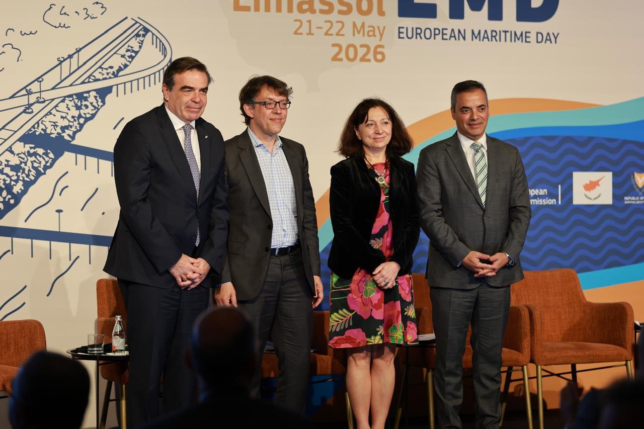 Read more about the article Στη Λεμεσό ο Μαργαρίτης Σχοινάς για την Ευρωπαϊκή Ημέρα Θάλασσας