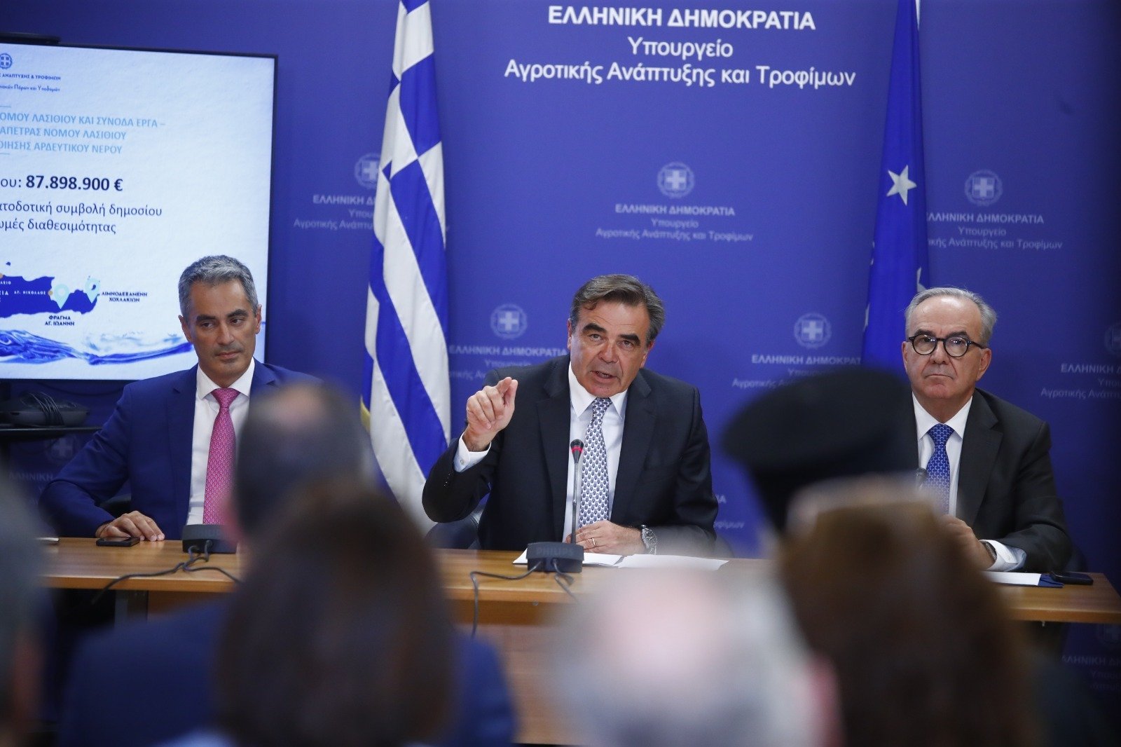 Read more about the article Υπεγράφη η σύμβαση ΣΔΙΤ για το μεγάλο αρδευτικό έργο Λασιθίου ύψους 87,9 εκατ. ευρώ